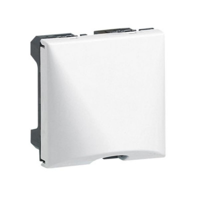Sortie de câble sans plaque Mosaic 2 modules blanc LEGRAND