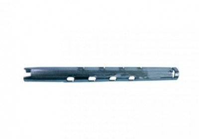 Support radiateur tube à frapper acier zingué longueur 240 mm diamètre 16 mm RAM