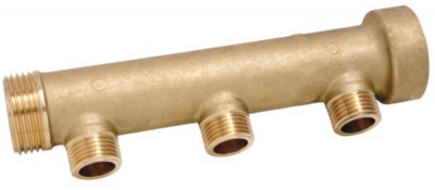 Distributeur Bc  mâle 26 x 34 mâle 15 x 21 5 départs GRIPP 