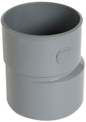 Réduction extérieure excentrée mâle-femelle PVC gris diamètre 110/100 mm NICOLL