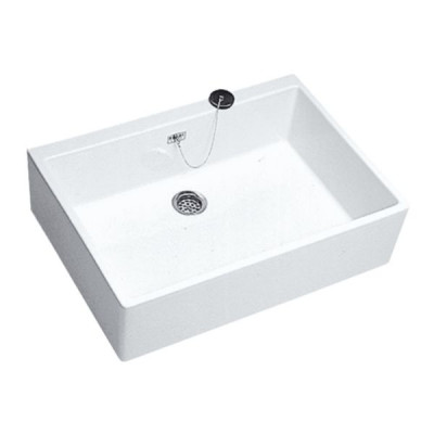 Timbre d'office Publica avec trop-plein b=60 cm h= 20 cm t=50 cm GEBERIT