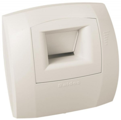 Bouche hygroréglable bain WC BW 31 Bahia Curve S débit de base 5-45 m3/h débit de pointe 30 m3/h cordelette blanc diamètre 125 mm ALDES
