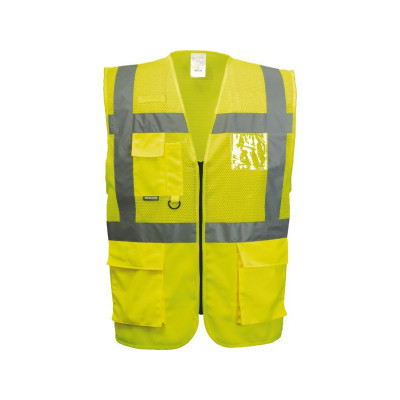 Gilet de signalisation Hivi Madrid jaune taille L HEX-APPRO
