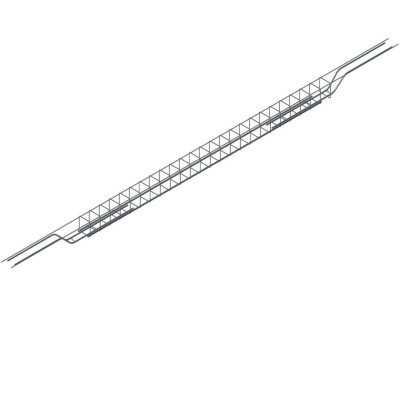 Armature de chevêtre Ulysse U 240 x 15 x 16 cm épaisseur 20 mm FIMUREX