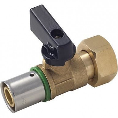 Vanne à sphère f mob 1/2 per à sertir pour départ nourrice diamètre 12 mm NOYON & THIEBAULT