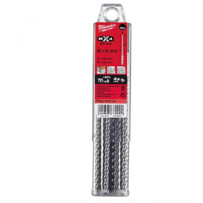 Forets MX4 8 x 160 mm coffret x10 MILWAUKEE
