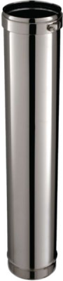 Elément droit Tubaginox SL 100 cm x 80 mm POUJOULAT 