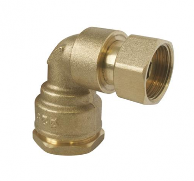 Raccord coudé Pe25 écrou 26/34 AYOR WATER & HEATING SOLUTIONS
