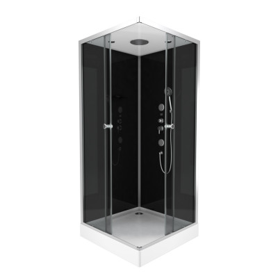 Cabine de douche carrée 90x90x215cm - RAVEN SQUARE