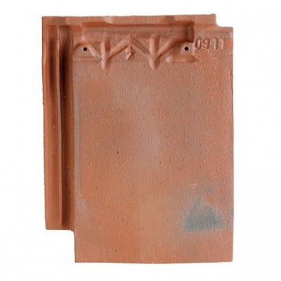 Tuile Arboise Rectangulaire rouge ancien EDILIANS