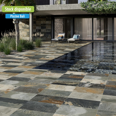 Carrelage extérieur antidérapant 30x60 Bali Antislip, Bali New Tiles
