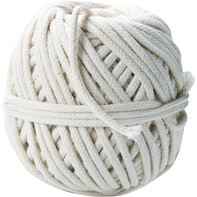 Cordeau tressé coton 100 g fil 2,5 mm GODET CORDERIE