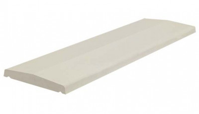 Chaperon Tradition crème lisse 2 pentes 99 x 30 x 4 cm WESER