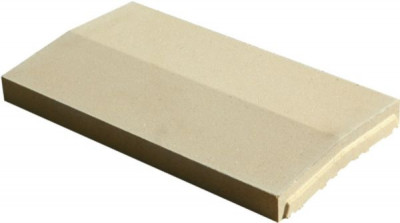 Chaperon 2 pentes en pierre reconstituée Optipose ton pierre 49 x 23 x 4 cm WESER