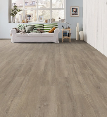 Sol stratifié Tritty chêne liguria greige 100 4V top connect campus soft HAMBERGER