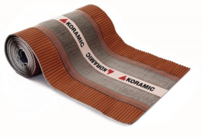 Closoir Flexirol brun rouleau de 5 m x 22 cm KORAMIC