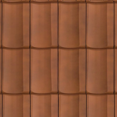Tuile chatière JPV2 terre cuite nuagé 440 x 260 mm KORAMIC