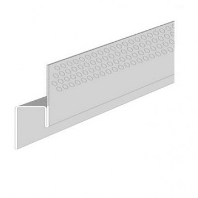 Grille ventilation haute H17 Aigis gris basalte 3000 mm