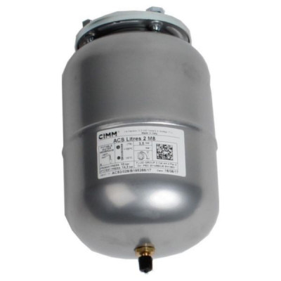 Vase expansion sanitaire 126 x 126 x 221 mm 2 l ATLANTIC