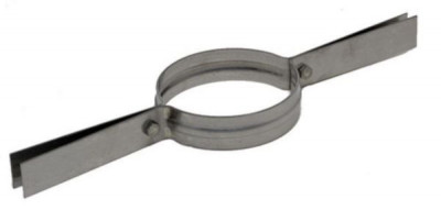 Collier de fixation inox diamètre 155 x 161 mm TEN