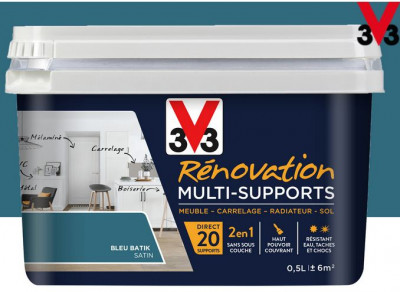 Peinture rénovation multi-supports figue 500 ml V33