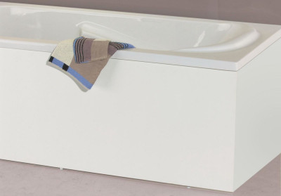 Façade de baignoire Compli's mélaminé blanc 140 x 53,5 cm épaisseur 16 mm NEOVA
