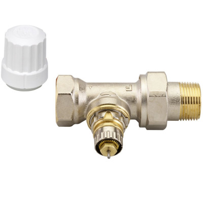 Corps de robinet à KV Ra-In 20 réglable 3/4'' droit dimensions NF DANFOSS
