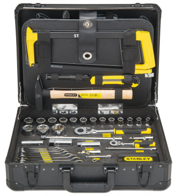 Valise de maintenance outillage manuel indispensable 142 pièces STANLEY