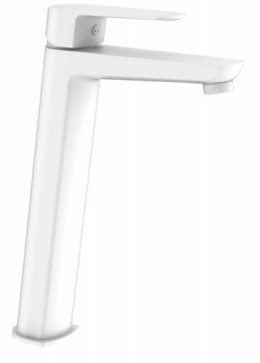 Mitigeur lavabo Concerto'O C3 finition blanche vidage laiton