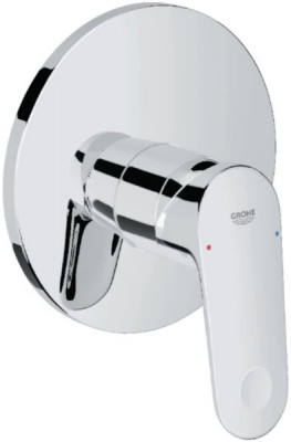 Façade mitigeur bain douche Euro-Plus sans inverseur chromé GROHE