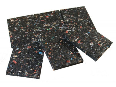 Appui pour calage de lambourde caoutchouc 90 x 60 x 8 mm JOUPLAST