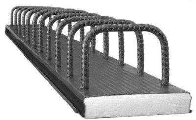 Boîte d'attente Novabox acier diamètre 8 mm espacement 20 cm 50D 2,4 m x 10,1 cm FIMUREX