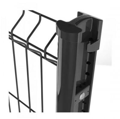 Poteau Bekafix anthracite 70 x 44 mm 2175 mm BETAFENCE
