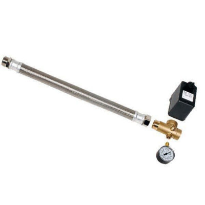 Kit de raccordement GC flexible raccord contacteur mano rouleau de téflon 500 mm 26/34 JETLY