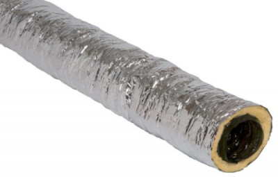 Gaine Algaine isolée 50 mm diamètre 125 mm carton de 6 m ALDES 