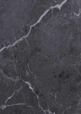 Panneau mural alu-composite aspect aragon noir surface brillant 1000 x 2550 x 3 mm ROTH