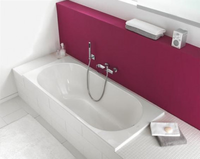 Baignoire Cassandra Solo rectangulaire blanc 1700 x 700 mm VILLEROY ET BOCH