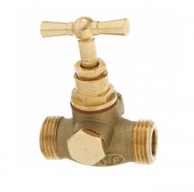 Robinet d'arrêt sans purge mâle-mâle 3/4 WATTS/GRIPP - EUROTHERM