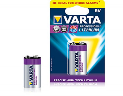Pile Varta 9 V Lithium 26 x 18 x 49 mm CDIX ENERGIE / ALIMAR