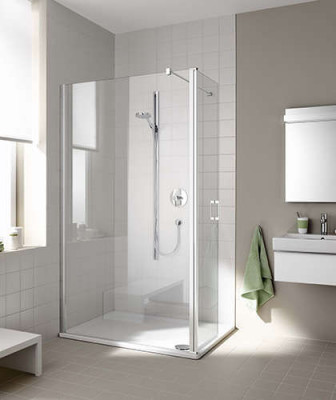 PAROI FIXE CC TFR 11020 2PK BLANC VERRE CLAIR