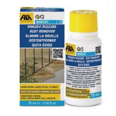 Détachant anti-rouille pour pierres Filano Rust 75 ml FILA INDUSTRIE