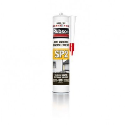 Mastic silicone SP2 blanc 300 ml RUBSON