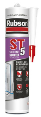 Mastic ST5 pour joint gris clair 300 ml RUBSON