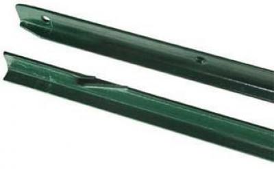 Jambe de force L plastique vert 2,25 m DIRICKX