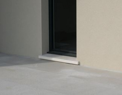 Appui de fenêtre Traditionnelle avec isolation ivoire 2P 35 x 200 cm ALENTOUR