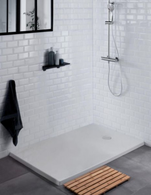 Receveur Brive NF blanc 90 x 90 cm JACOB DELAFON