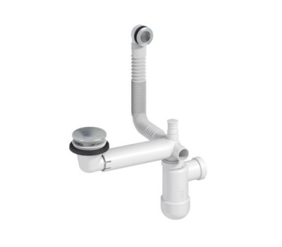 Siphon de lavabo gain de place Prevex