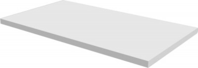 Plan de toilette Zao béton 120 cm épaisseur 9 cm