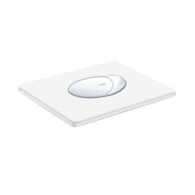Plaque de commande WC Skate Air horizontale 2 capillaires blanc GROHE