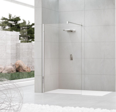 Paroi de douche Kuadra H ext 107-110 cm NOVELLINI